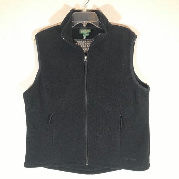 L.L. Bean Fleece Vest Harvard Business School - Picture 1 of 6